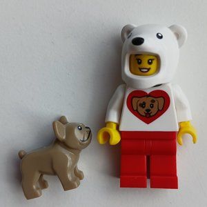 Lego Polar Bear Pug Dog Lover